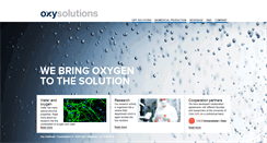 Desktop Screenshot of oxysolutions.com