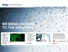 Tablet Screenshot of oxysolutions.com